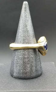 Sapphire Custom Ring In 18k Gold!