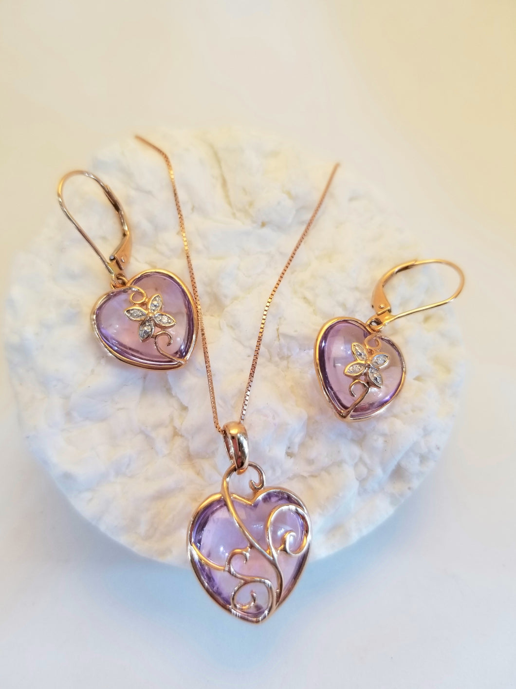 Rose De France Quartz Set