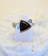 Load image into Gallery viewer, 14k Gold &amp; Diamond Garnet Ring
